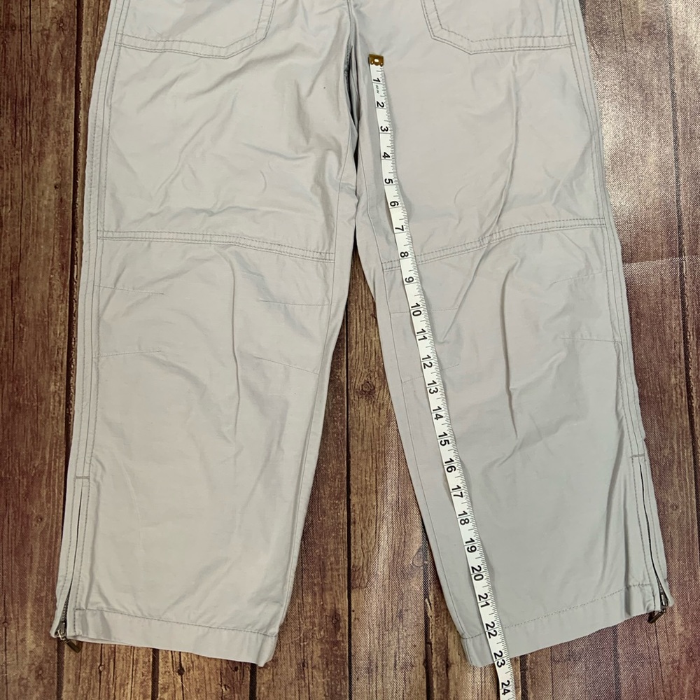 Loft Light Gray Ann Capris - Picture 4 of 6